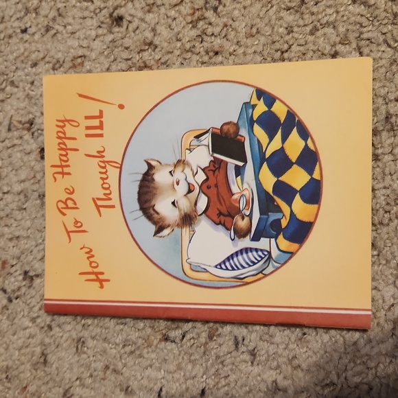 Lot of 5 Vintage Rust Craft Get Well Design Booklets 30's & 40's - Picture 5 of 16